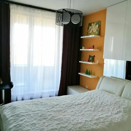Lägenhet Apartament W Krakowie Z Widokiem Na Wisle Kraków