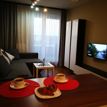 Lägenhet Apartament W Krakowie Z Widokiem Na Wisle